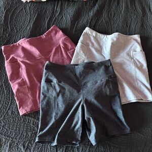 Set of 3 Pairs- Biker Shorts